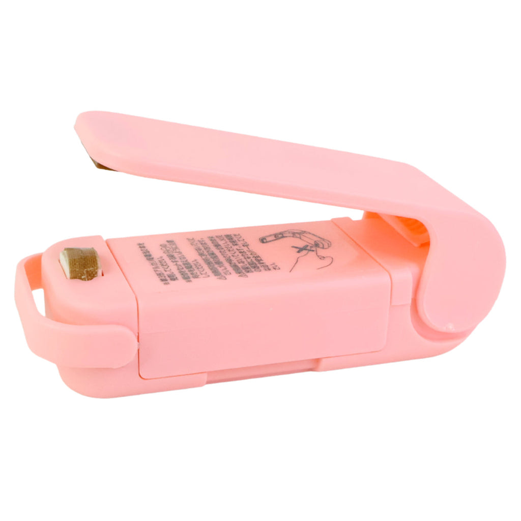 7675 Mini Sealing Machine Plastic Bag Sealer Portable Mini Super Seal Packing Plastic Bag Tool Sealing Machine Hand Held Heat (1pc)